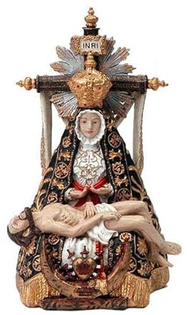 Figura Virgen de Las Angustias 22 cm