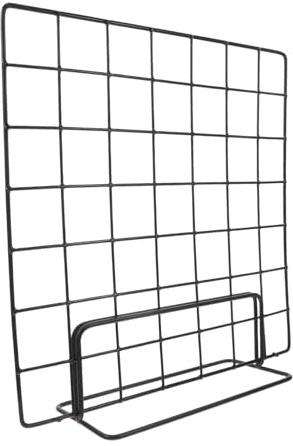 ULDIGI Estante De Exhibición De Rejilla De Sobremesa Multiusos, Estante De Exhibición De Rejilla De Alambre Móvil De Alta Resistencia, Panel De Soporte De Hierro Para Escritorio, Panel