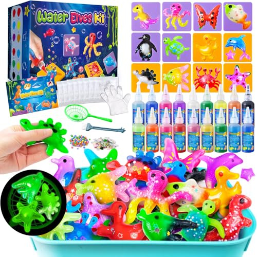 JOPSHEEN 18 Farben Magic Water Elf, DIY Aqua Fairy Bastelset für Kinder | Kreatives Spielzeug für Mädchen Jungen