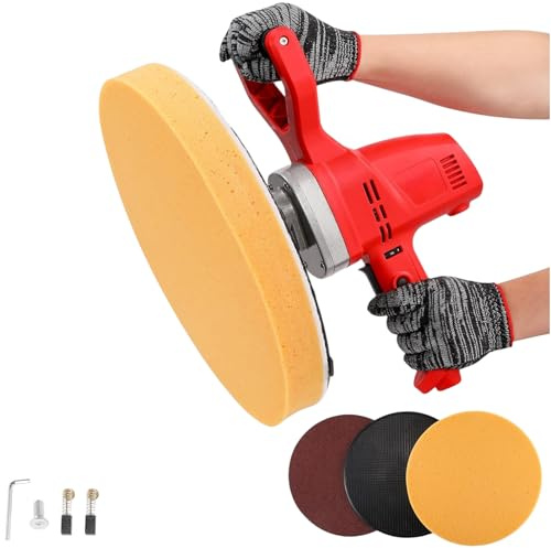 Frattone Frattazzatrice Frattazzo Elettrico 1680W con 6 Regolazioni di Velocità Levigatrice per Muro Pareti Cazzuola Lisciante per intonaco Rifiniture Murali