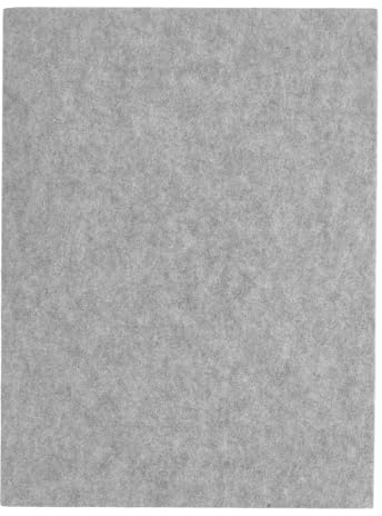 TOBBOMEY 500 Piezas Alfombrilla de Fieltro Antideslizante para Rompecabezas caladora tappeto Puzzle portátil Fieltro Alfombra Puzzle tapete Light Grey