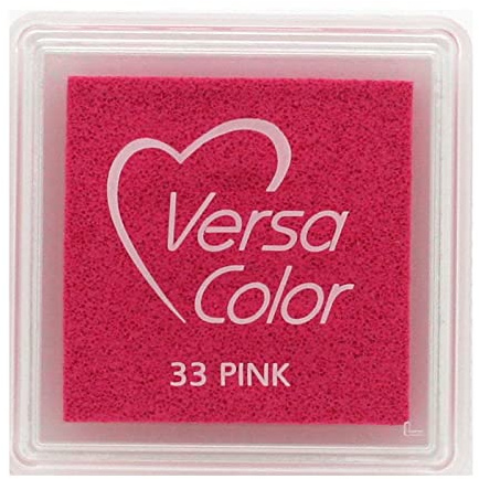 Tsukineko Small-Size VersaColor Ultimate Pigment Inkpad, Pink