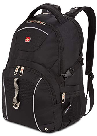 SwissGear 3258 Laptop Backpack, Black, 18.5-Inch, Black, 18.5-Inch, 3258 Laptop Backpack