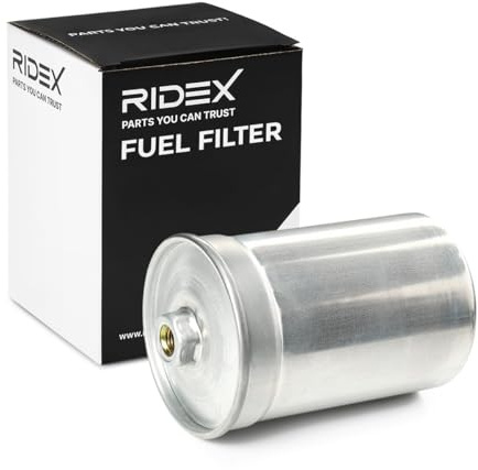 RIDEX 9F0035 Kraftstofffilter Petrol Filter Screw-on Filter Line Filter Kompatibel mit VW Golf 2 19E, 1G1 811133511A 811133511D 9057994