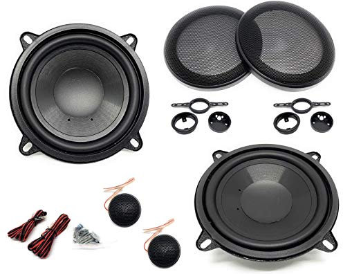 Sound Way Kit Autoradio Casse Auto, Altoparlanti Universali Auto 2 Vie 13 cm, 100 Watt