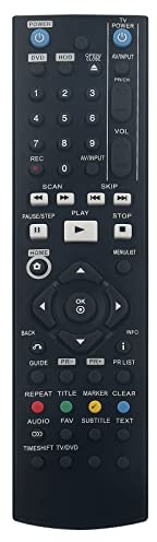 AKB72373701 Replace Infrared Remote Control Fit for LG RHT498H | RHT499H HDD DVD Recorder RHT497H