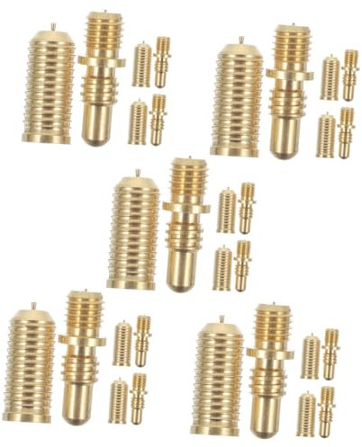 VICASKY 15sets Pool Cue Joint Connecting Screws Long Screws for Billiard Cue Head Pool