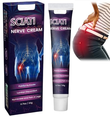 Sci/atica Pain Relief Cream,Sci/ATIC Nerve Pain Relief Cream,Sci/atica Pain Relief Products,Heat Knee/Back/Shoulder Pain Relief Gel,Long-Lasting Nerve Pain Relief