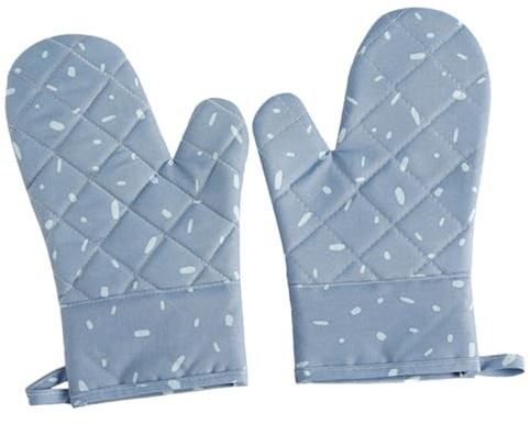 Ciieeo Silicone Oven Mittens Heatproof Gloves for Baking Kitchen Cooking Mittens Insulated Gloves Non-slip Surface Hanging Loop
