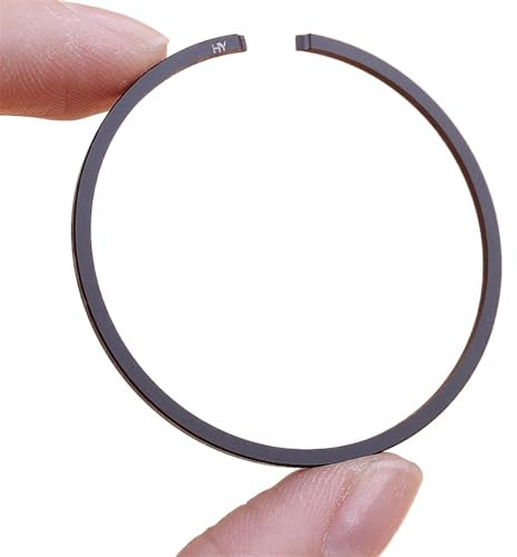 JOVERI 2st Lot 43 mm X 1,5 mm kolvringar, for motorsågstrimmer Gräsklippare Häcksax Motordel Kolvring för trädgårdsmaskiner