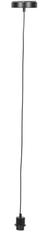 DIYEAH Porte Lampe Plafond Métal Avec Douille Vissable Support Suspension Pour Kit Luminaire Diy Montage Facile Pour Éclairage Industriel Et Led
