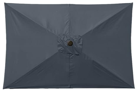 Xinhuju Reemplazo del Techo De Escudos - Cubierta Cuadrada para Parasol 6.6x10 Pies | Cuerpo Impermeable para Jardín, Granja, Balcón Y Mercado, Protección Solar para Semáforos