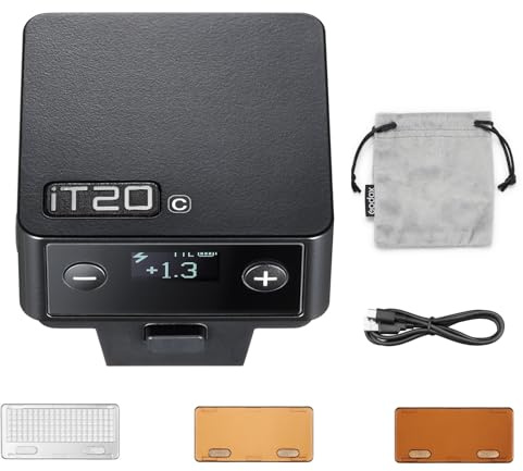 GODOX iT20C TTL Kamera Speedlite 700 Blitze Bei Voller Leistung 1,5 s Wiederaufladezeit 1/8000s HSS Kamerablitz mit magnetischen Diffusoren und Farbfiltern für Canon Kameras (Schwarz)