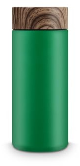 ONCCI 300 ml pequeño termo de acero inoxidable 316 pequeña botella de agua mini botella aislada al vacío para bebidas calientes y frías, sin BPA (verde)