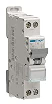 disjoncteur - hager - 1 phase + neutre - 10a - 4.5ka - courbe c - vis / vis