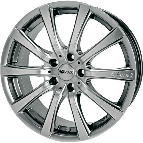 Brock B21 chromsilber lackiert 8x18 ET45 5.00x108.00 Hub Hole 72.60 mm - Alu felgen