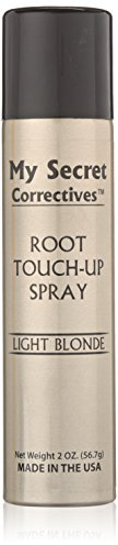 My Secret Correctives Root Touch-Up Spray -2 oz - LIGHT BLONDE