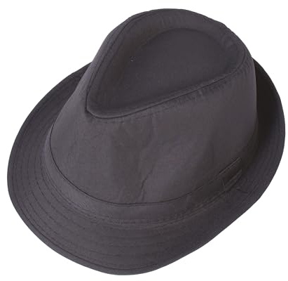 P'tit Clown re40389 Borsalino - Sombrero de tela negra