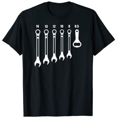 Boulons mécaniciens, décapsuleur de bière T-Shirt