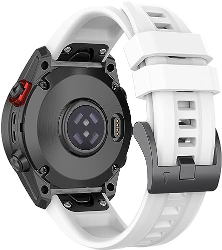 BBZ Fenix 7s-armband, silikon-sportband, 20 mm, lätt passform för Garmin Fenix 7S/Fenix 5S Plus/Fenix 6S Pro/Fenix 7S/Fenix 7S Solar/Fenix 7S, Sapphire, Solar