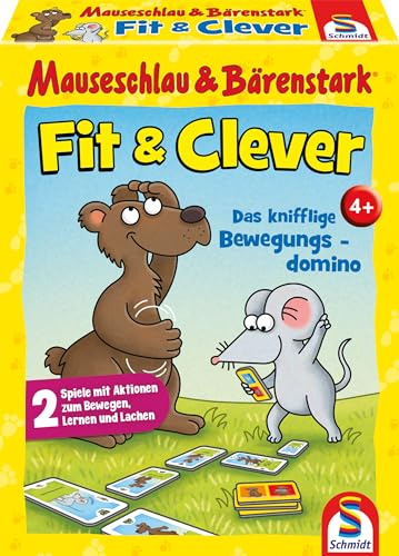 Schmidt Spiele Mauseschlau & Bärenstark, Fit & Clever | Fit & Clever