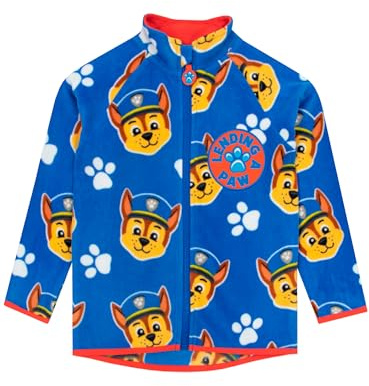 Paw Patrol Boys Fleece Jacket | Boys Jacket With Zip | Kids Jackets | Blue 7-8 Years