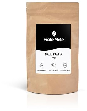 Magic Powder Maté - Goût café - Alternative au café traditionnel | Boisson instantanée - 30 portions