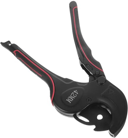 Gatuida Tagliatubi Professionale Resistente per Tubi in PVC e Plastica Forbici Ergonomiche per Taglio Rapido senza Sbavature Utensile Leggero per Uso Idraulico e Domestico