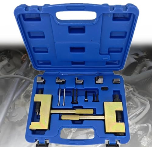 SincigAG Motor de Cadena de distribución, Herramienta de Montaje, Kit de Remachadora de Cadena de distribución, Compatible con Mercedes Benz M271 M272 M273 M276 HTB1016