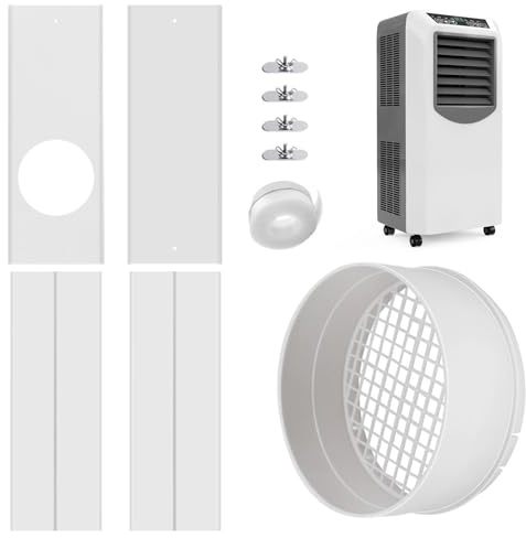 Kit condotto finestra, kit sfiato asciugatrice interna,Tubo di scarico in foglio di alluminio | Parti di ventilazione 'asciugatrice, ', connettore ' per la ventilazione di scar
