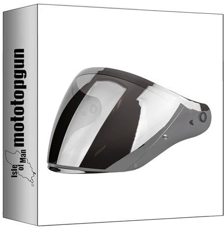 scorpion visiera casco exo-230 kdf-25 specchiato argento mototopgun 63-526-69