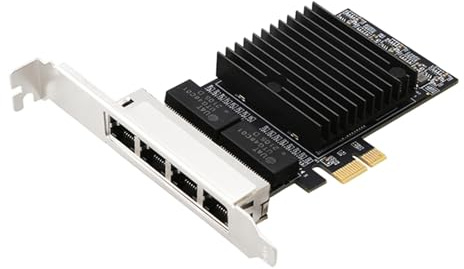 Moyeetings Componentes de Tarjeta de Red Gigabit PCIe 82571, Electrónica Gigabit Práctica