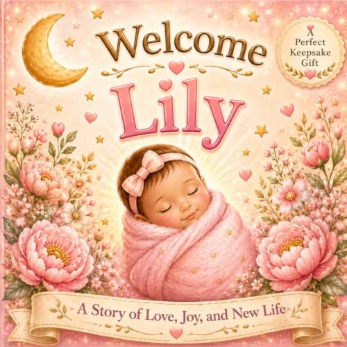 Welcome, Lily: A Sweet Personalized Baby Girl Story Celebrating New Baby Arrival (Three Hearts Baby Name Books (Lily))