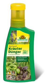 Neudorff BioTrissol KräuterDünger schnelles Wachstum für schmackhafte, aromatische Kräuter, 250 ml