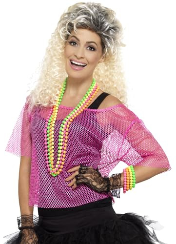 Smiffys, Damen Fischernetz Oberteil Halloween