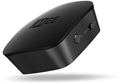 MEE audio DualStream S1 Universal Headphone and Speaker Bluetooth Wireless Audio Transmitter/Streamer with aptX Low Latency technology for TVs and other devices