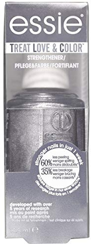 Essie Pflegender Nagellack Nr. 158 steel the lead, Regeneration & Glanz, Silber, 13,5 ml