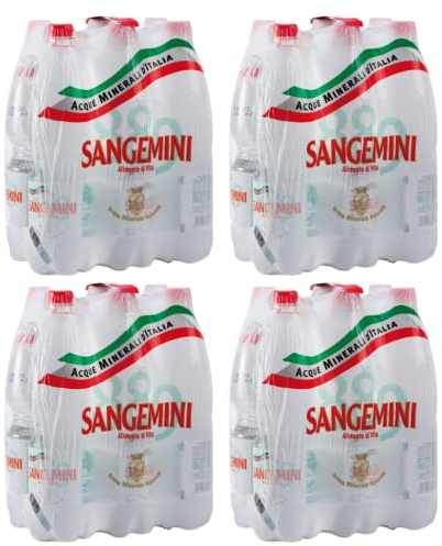 Sangemini Acqua Minerale Naturale 24 Bottiglie Da 1.5 litri