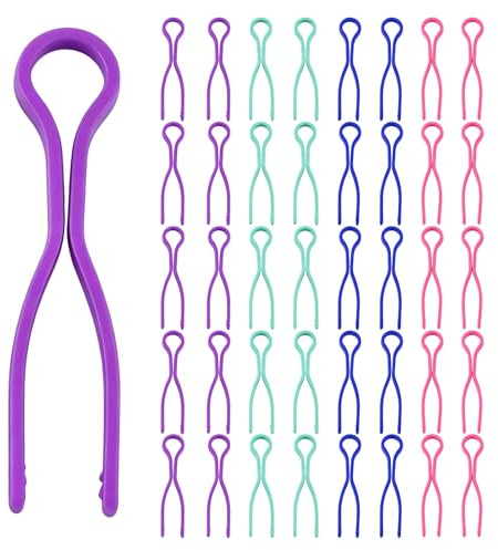 Bobbin Thread Holders, Bobbin Holder Clips,Sewing Bobbin Machine Accessories Thread Buddies Clamps for Thread Spools Organizing(40pcs)