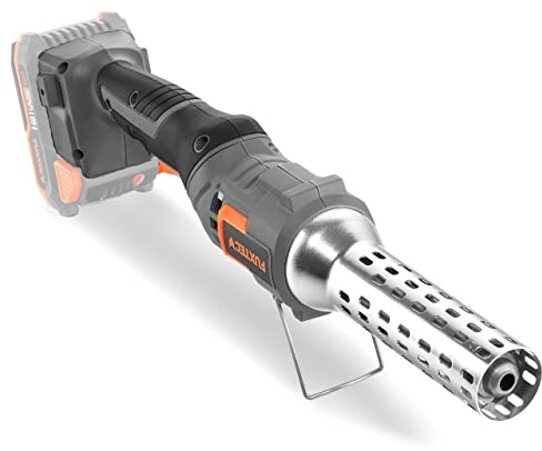 Fuxtec 20V Akku Grillanzünder FX-E1CL20 – Temperatur bis 550°C – elektrischer Feueranzünder für Grill, Kamin, Smoker und Feuerstellen – Holzkohleanzünder/Grillstarter (ohne Akku & Ladegerät)