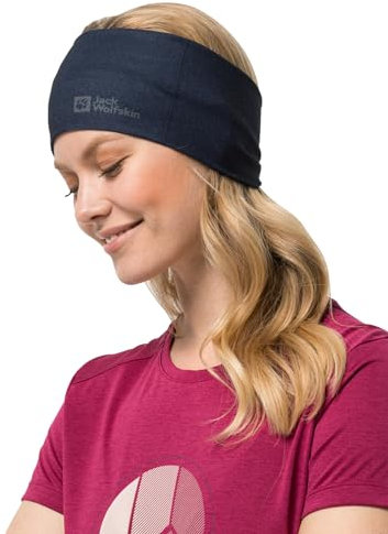 Jack Wolfskin Unisex BREEZ Headband Schlauchtuch, Night Blue, ONE Size
