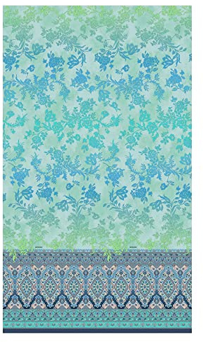 Bassetti AGRIGENTO Foulard aus 100% Baumwolle in der Farbe Blau B1, Maße: 180x270 cm -9322023
