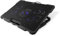 CoolBox Base refrigerante portatile fino a 17,3, con 5 ventole silenziose LED con regolatore di velocità, leggio regolabile a 4 posizioni, cavo USB 60 cm, colore nero