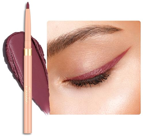 OULAC Rosa Matte Eyeliner Waterproof, Wischfester Langanhaltender Schwenkbarer Eye Liner & Lipliner Stift, Schnelltrocknung, Hochpigmentierter, Seidiger Cremige, Vegan (05) Dried Rose