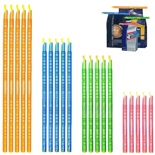 UIEXAY 16 Pezzi Clip Sacchetto Alimentari Mollette Per Alimenti Da Cucina Pinze Chiudi Sacchetti Chiusure Per Borse In 4 Misure, Riutilizzabili, Per Conservare Snack, Caffè E Muesli In Cucina
