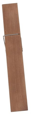 Molletta di Legno Gigante Portaasciugamani Bagno 30x4x5 CM