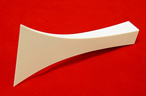 Tsugaru Japanese Shamisen Plectrum Bachi (Hakuzou, No.12, White) 津軽 三味線 バチ（白象・12号白）