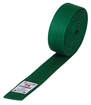 DanRho Taekwondo Judo Ju Jutsu Karate Gürtel 4 cm, Einfarbig, Unisex, Martial Arts Enthusiasts, Gürtel