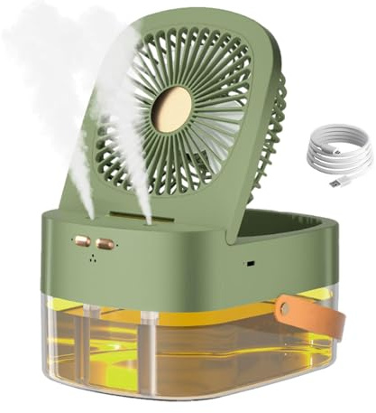Nuyhadds Mister Fan, ventilador de niebla de agua pulverizada, Ventilador