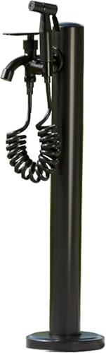 Fontaine de Jardin autoportante à Colonne d'eau - Robinet d'extérieur Vertical antigel et Distributeur d'eau pour l'irrigation du Jardin, Multicolore, 60 cm/23,6 po, Fontaine idéale